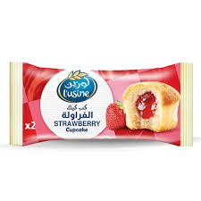 Lusine Strawberry Cup Cake 2x30g