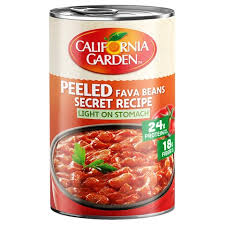CALIFORNIA GARDEN PEELED SECRET RECIPE BEANS 450GM