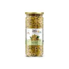 FARM FRESH GREEN SLICED OLIVES 440GM