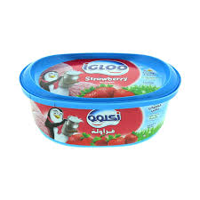 IGLOO STRAWBERRY OVAL TUBE ICE CREAM 1LTR