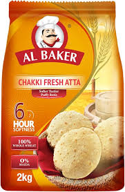 Al Baker Chakki Fresh Atta 2kg