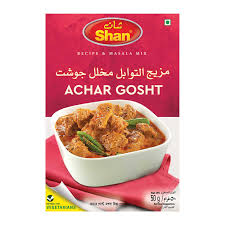 SHAN ACHAR GOSHT CURRY MIX 50GM