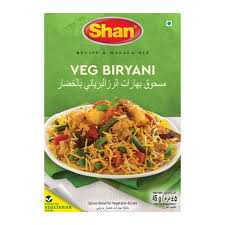 SHAN VEGE BIRIYANI MASALA 45GM