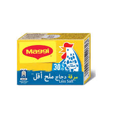 Maggi Chicken Stock Less Salt Flavoured Stock 18g