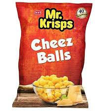Mr. Krisps Spicy Cheez Balls 80 g