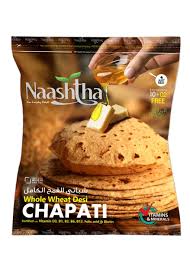 Naashtha Whole Wheat Desi Chapati 10+2 nos
