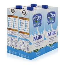Nadec Full Fat Long Life Milk 1Lx4