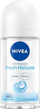 Nivea Fresh Natural Antibacterial Roll On 50ml