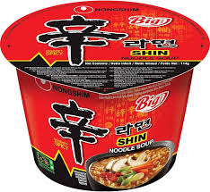 Nongshim Gourmet Spicy Shin Ramyun Cup Noodles Soup 114 g