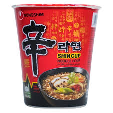 Nongshim Gourmet Spicy Shin Ramyun Cup Noodles Soup 68g