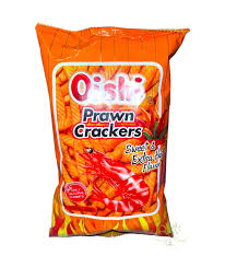 Oishi Prawn Crackers Sweet Extra Flavor 60 g
