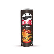 Pringles Hot And Spicy Potato Chips 165g