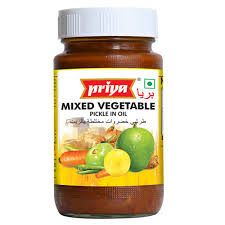 Priya Mixed Vegetable Pickle 1x300gm