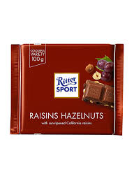 Ritter sport Raisin Hazelnuts 100g