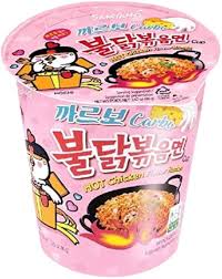 Samyang Buldak Carbonara Hot Chicken Flavor Ramen Cup Noodles 80g