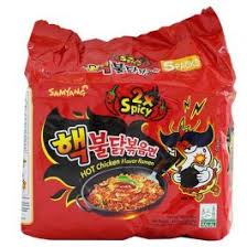 Samyang Buldak 2X Hot Chicken Flavor Ramen 5x140g