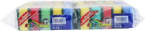Super Spongex Color Combo 10 Sponge Scourer