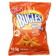 Tiffany Bugles Cheese Corn Snacks 10.5g