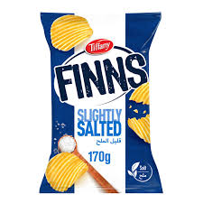 Tiffany Finns Chips Slightly Salted 170 g