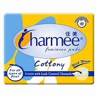 CHARMEE FEMININE 8PADS W/WINGS