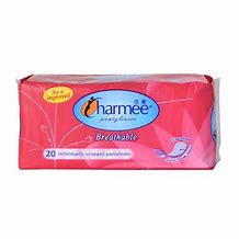 CHARMEE BREATHABLE UNSCENTED 1*20 PADS