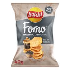 Lays For Black Pepper Potato Chips 40 gm