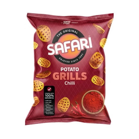 Safari Potato Grills Chilli 60gm