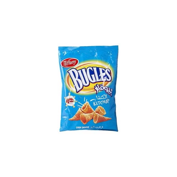 Tiffany Bugles Ketchup Corn Snacks 125gm