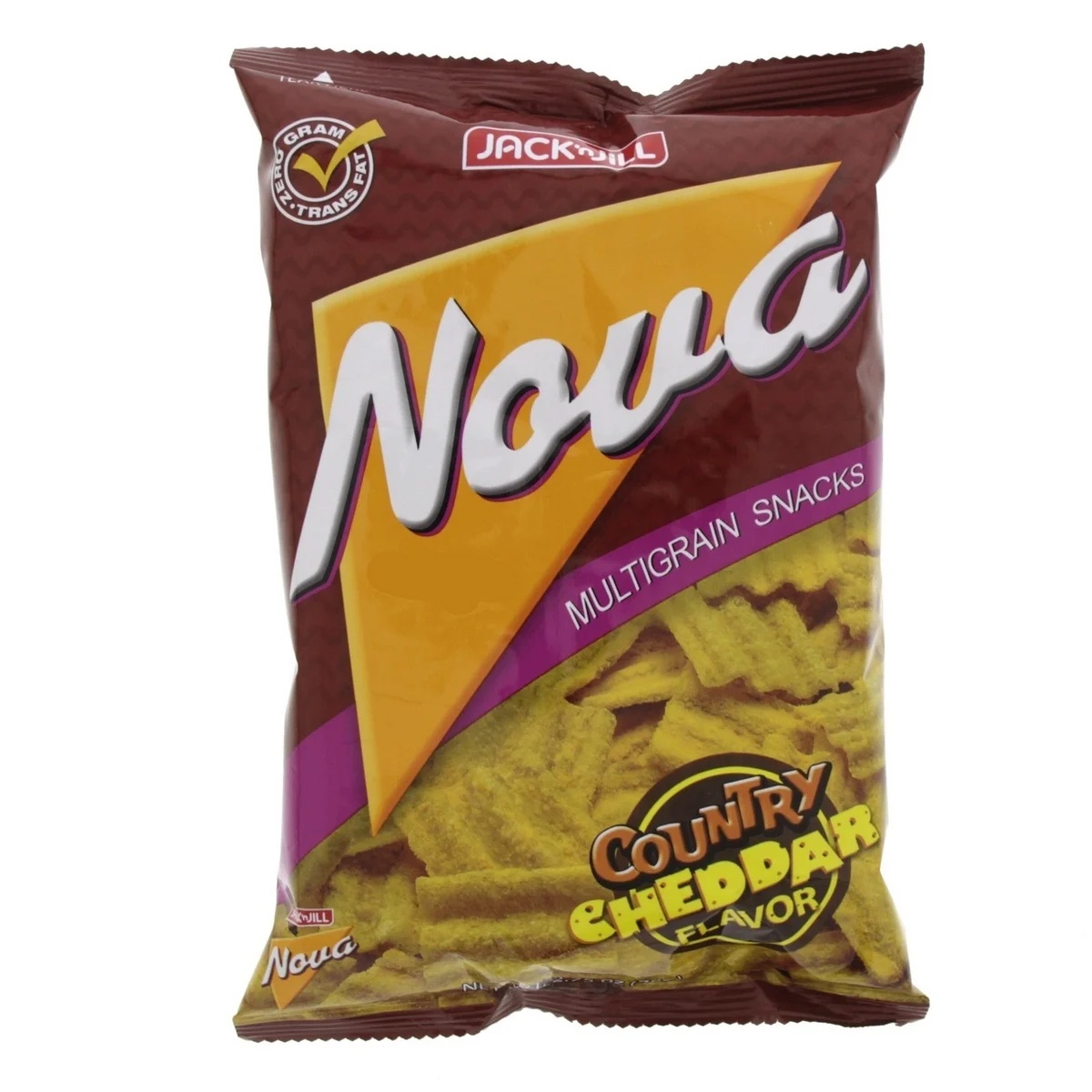 Jack ‘n Jill Nova Saveur Cheddar Flavor Multigrain Snacks 78 g