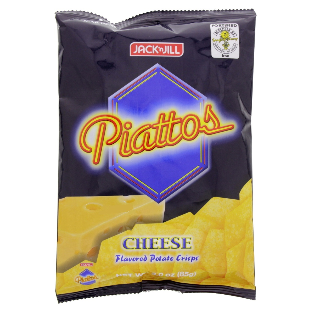 Jack ‘n Jill Piattos Cheese Flavored Potato Crisps 85 g