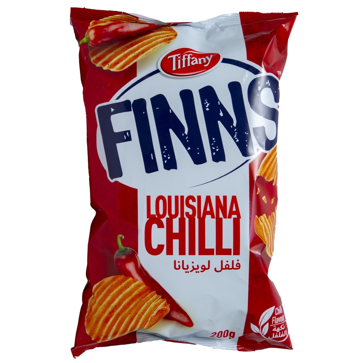 Tiffany Finns Louisiana Chilli Potato Chips 170 g