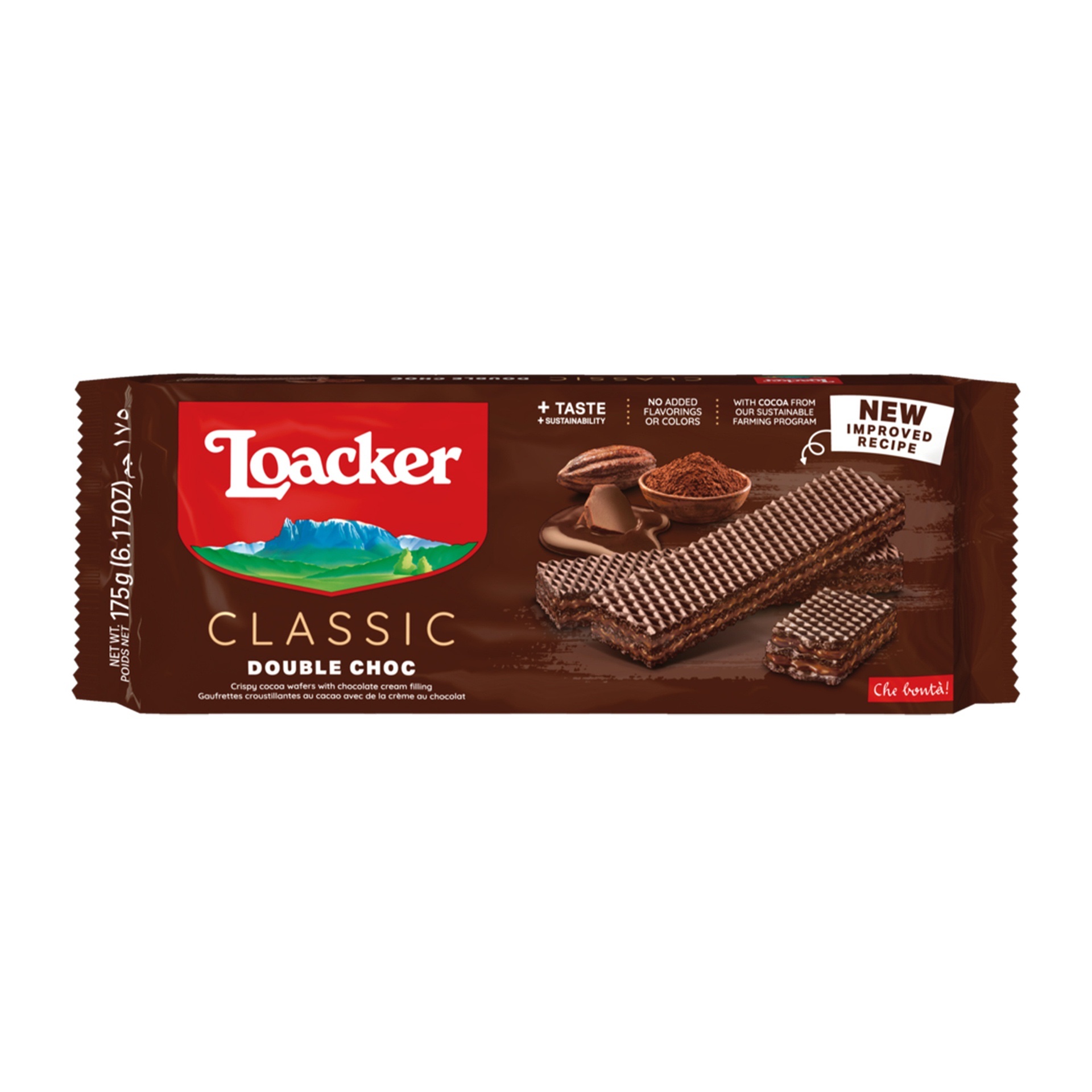 Loacker Double Choc Wafer 45 g
