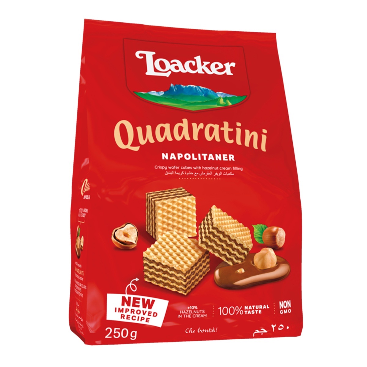 Loacker Quadratini Napolitaner  Pouch 125 g
