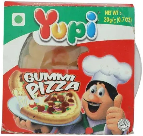 Yupi gummy pizza