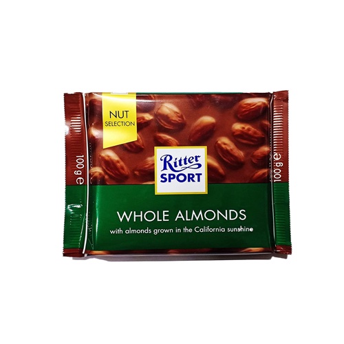 Ritter sport (whole almonds) 100g