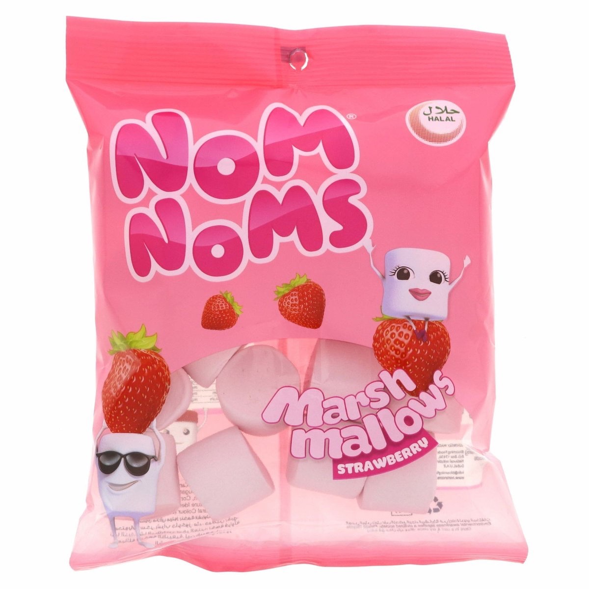 Nom noms marsh mallows strawberry 150g