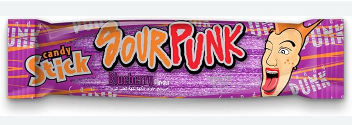 Sour punk blueberry flavor 50g