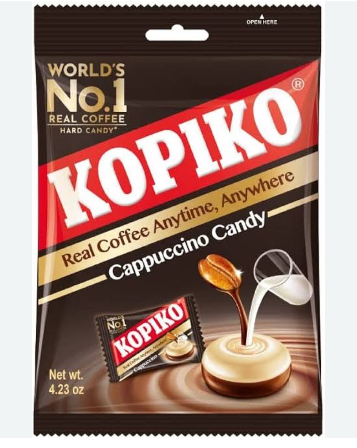 Kopiko cappuccino candy 140g