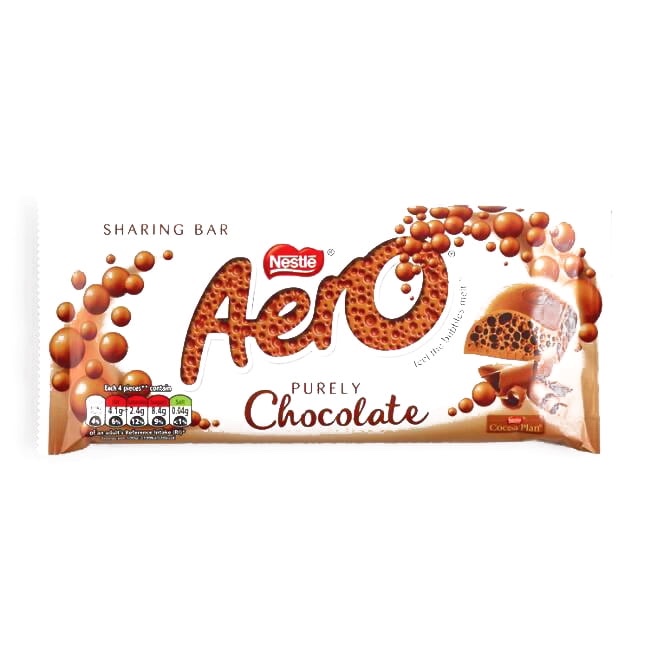 Aero purely chocolate 180g