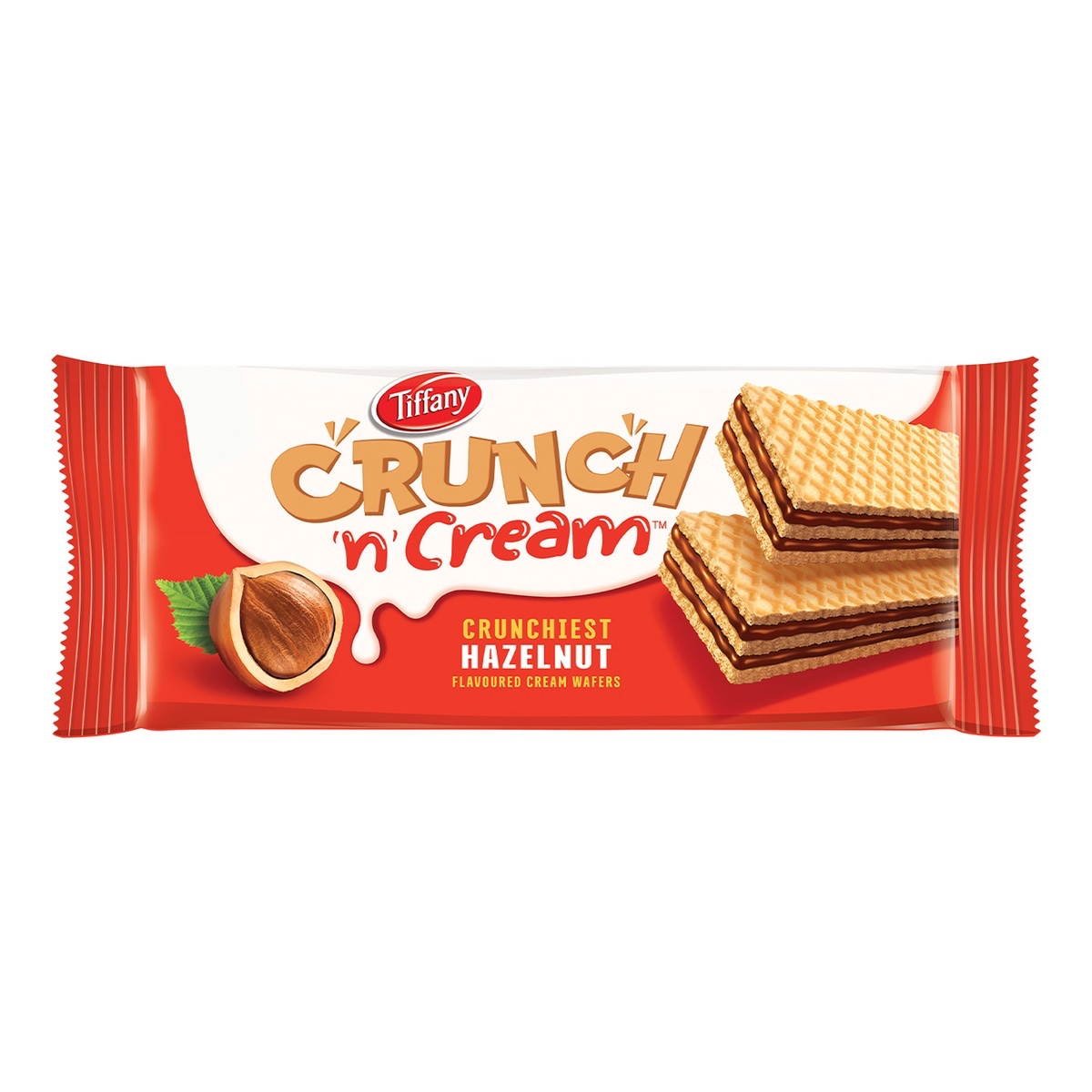 Tiffany Crunch ‘n’ Cream Hazelnut Flavoured Wafers 65 g