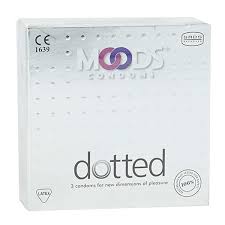 Moods Dotted Condoms 3 nos