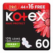 KOTEX MAXI SUPER 60 PADS