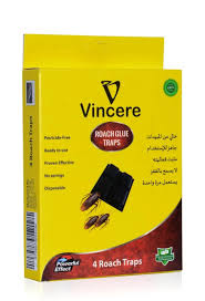 Vincere Roach Glue Trap 4 Pcs